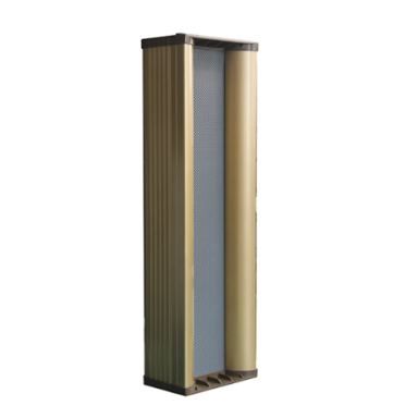 Tīkla skaļrunis ar iebūvētu pastiprinātāju | iekštelpu un āra instalācijām | 30 W | TCP/IP tīkls | 3×4" zemfrekvences + 1×2,5" augstfrekvences skaļruņi