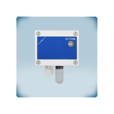Outdoor temperature and humidity sensor | -30…70°C | 0-100%rH | Modbus RTU | PoM 24VDC | RJ45 | IP65 | Sentera Controls | ODTHM