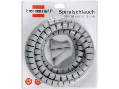 Apsauginis | lankstus spyruoklinis vamzdelis laidams | kabeliams | Ø20mm | 2,5m | Brennenstuhl Spiralschlauch | 1164360 | 4007123562381 Apsauginis | lankstus spyruoklinis vamzdelis laidams | kabeliams | Ø20mm | 2,5m | Brennenstuhl Spiralschlauch | 1164360 | 4007123562381