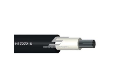 Kabelis | laidas saulės moduliams | 1x6mm² | juodas | H1Z2-K | Dca | SOLAR IEMMEQU HAR 2