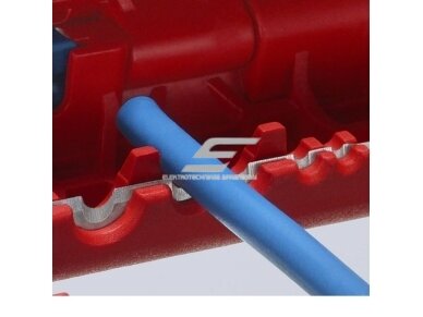 Kabelio | laido gyslų nužievintojas | 0,2-4,0mm² | KNIPEX | ErgoStrip | 169501SB 1 Kabelio | laido gyslų nužievintojas | 0,2-4,0mm² | KNIPEX | ErgoStrip | 169501SB 1
