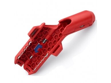 Kabelio | laido gyslų nužievintojas | 0,2-4,0mm² | KNIPEX | ErgoStrip | 169501SB 3 Kabelio | laido gyslų nužievintojas | 0,2-4,0mm² | KNIPEX | ErgoStrip | 169501SB 3