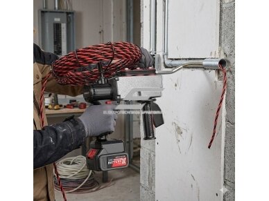 Belaidis elektrinis kabelių pratraukimo įrenginys | pravėrimo sistema | 21V | 850W | 40 m/min | 20000mAh | Brushless variklis 3 Belaidis elektrinis kabelių pratraukimo įrenginys | pravėrimo sistema | 21V | 850W | 40 m/min | 20000mAh | Brushless variklis 3
