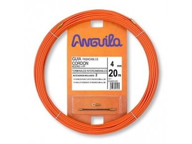 Laidų | kabelių pratraukėjas | pravėrimo sistema | Ø4mm | 20m | oranžinis | plienas | dengtas nailonu | Anguila Estiare | 6.0400.020 | 8436030172431 Laidų | kabelių pratraukėjas | pravėrimo sistema | Ø4mm | 20m | oranžinis | plienas | dengtas nailonu | Anguila Estiare | 6.0400.020 | 8436030172431