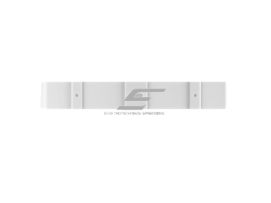 Laikiklis kvadratiniam ortakiui | vėdinimo sistemai | su fiksatoriumi | 90x220mm | baltas | plastikinis 2 Laikiklis kvadratiniam ortakiui | vėdinimo sistemai | su fiksatoriumi | 90x220mm | baltas | plastikinis 2