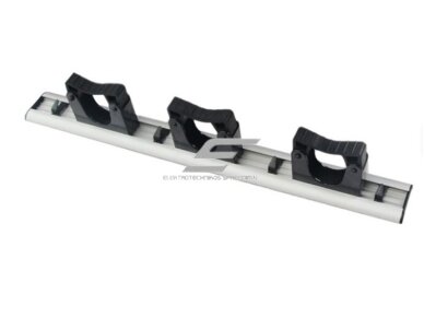 Laikiklis operatyvinėms lazdoms | 3 vietų | 440mm | juodas | aliuminis Laikiklis operatyvinėms lazdoms | 3 vietų | 440mm | juodas | aliuminis