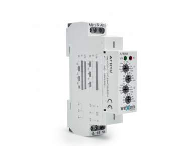 Modulinė laiko relė | laikmatis | mechaninė | 16A | 12-230V | AC/DC | DIN | VEXEN | MFR101U