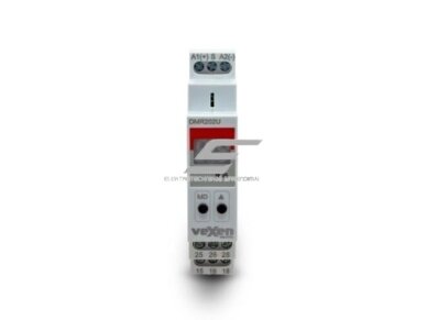 Modulinė | skaitmeninė laiko relė | laikmatis | programuojamas | 2P | 16A | 12-230V | 0,1s-99h | DIN | IP20/IP40 | VEXEN | DMR202U 1