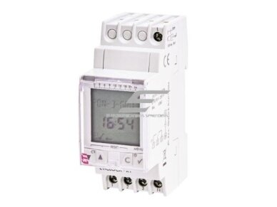 Modulinė | skaitmeninė laiko relė | laikmatis | programuojamas | 16A | 230VAC | DIN | Eti | ETICLOCK-1 | 5904722951525 Modulinė | skaitmeninė laiko relė | laikmatis | programuojamas | 16A | 230VAC | DIN | Eti | ETICLOCK-1 | 5904722951525