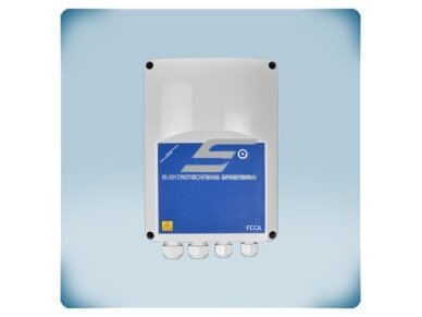 Laisvojo vėsinimo valdiklis | 2×PT500 įėjimai | 0-10VDC/4-20mA/PWM | relė 2A | Modbus RTU | 85-264VAC | IP54 | Sentera Controls | FCCA8-DM