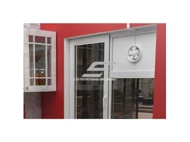 Lango ventiliatorius | D178 | 195x195x260mm | IP24 | plastikas | baltas | SPH15 6 Lango ventiliatorius | D178 | 195x195x260mm | IP24 | plastikas | baltas | SPH15 6