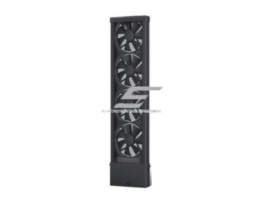 Lango ventiliatorius oro ištraukimui | stumdomam langui | 18W | 600-650mm | 230V | plastikas | juodas Lango ventiliatorius oro ištraukimui | stumdomam langui | 18W | 600-650mm | 230V | plastikas | juodas