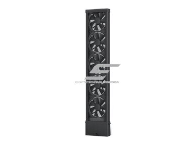 Lango ventiliatorius oro ištraukimui | stumdomam langui | 22W | 800-850mm | 230V | plastikas | juodas