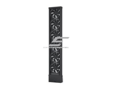 Lango ventiliatorius oro ištraukimui | stumdomam langui | 27W | 950-1000mm | 230V | plastikas | juodas