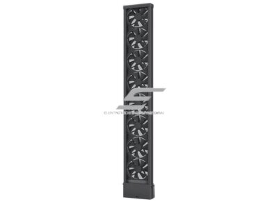 Lango ventiliatorius oro ištraukimui | stumdomam langui | 36W | 1250-1300mm | 230V | plastikas | juodas Lango ventiliatorius oro ištraukimui | stumdomam langui | 36W | 1250-1300mm | 230V | plastikas | juodas