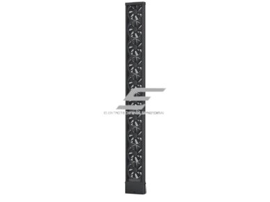 Lango ventiliatorius oro ištraukimui | stumdomam langui | 44W | 1500-1550mm | 230V | plastikas | juodas