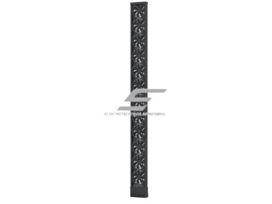 Lango ventiliatorius oro ištraukimui | stumdomam langui | 53W | 1750-1800mm | 230V | plastikas | juodas