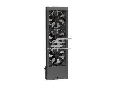 Lango ventiliatorius oro ištraukimui | stumdomam langui | 13W | 500-550mm | 230V | plastikas | juodas Lango ventiliatorius oro ištraukimui | stumdomam langui | 13W | 500-550mm | 230V | plastikas | juodas
