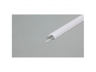 Lankstomo LED profilio dangtelis | 2m | plastikinis Lankstomo LED profilio dangtelis | 2m | plastikinis