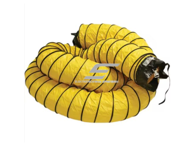Lankstus PVC ventiliacijos ortakis | oro padavimo / ištraukimo žarna | 14" | 0.45 mm | aukštai temperatūrai | geltonas 1 Lankstus PVC ventiliacijos ortakis | oro padavimo / ištraukimo žarna | 14" | 0.45 mm | aukštai temperatūrai | geltonas 1