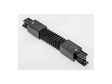 Lanksti jungtis | bėgelių X-RAIL sujungimui | 3F | 249mm | juoda | GTV Lighting | XAE-LELUC-10