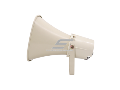 Lauke montuojamas garsiakalbis | kriaušė | lauko pranešimų sistema | 70V/100V | 30W | aliuminio konstrukcija | koaksialinis garsiakalbis | balta 2