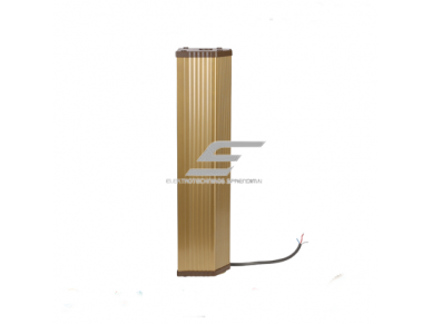 Lauko sieninė garso kolonėlė | atspari vandeniui | 100V | 30W | aliuminio korpusas | 3x4" žemadažnis + 1x2.5" aukštadažnis garsiakalbis | auksinė 2 Lauko sieninė garso kolonėlė | atspari vandeniui | 100V | 30W | aliuminio korpusas | 3x4" žemadažnis + 1x2.5" aukštadažnis garsiakalbis | auksinė 2