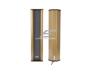 Lauko sieninė garso kolonėlė | atspari vandeniui | 100V | 40W | aliuminio korpusas | 4x4" žemadažnis + 1x2.5" aukštadažnis garsiakalbis | auksinė 2 Lauko sieninė garso kolonėlė | atspari vandeniui | 100V | 40W | aliuminio korpusas | 4x4" žemadažnis + 1x2.5" aukštadažnis garsiakalbis | auksinė 2