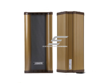 Lauko sieninė garso kolonėlė | atspari vandeniui | 100V | 10W | aliuminio korpusas | 1x4" žemadažnis + 1x2.5" aukštadažnis garsiakalbis | ruda 2 Lauko sieninė garso kolonėlė | atspari vandeniui | 100V | 10W | aliuminio korpusas | 1x4" žemadažnis + 1x2.5" aukštadažnis garsiakalbis | ruda 2