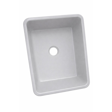 Laboratory PP sink | resistant to chemicals | 55×45 cm | seamless construction | with siphon | grey 1
