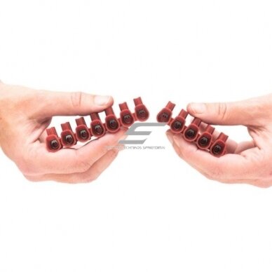 Electrical wire connector | 6-16mm² | 76A | red | Tekox 3 Electrical wire connector | 6-16mm² | 76A | red | Tekox 3