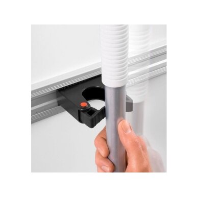 Hoidik operatiivvarrastele | 2 kohta | 280 mm | must | alumiinium 2