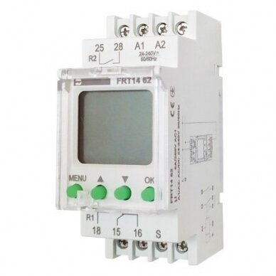 Aja relee (taimer) | Digitaalne | Mitmeotstarbeline | DIN-montaaž | 8A | 24-240V | FRT14 62