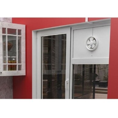 Window fan | D240 | 230V | 195x195x260mm | IP24 | plastic | white | SPH20 6 Window fan | D240 | 230V | 195x195x260mm | IP24 | plastic | white | SPH20 6