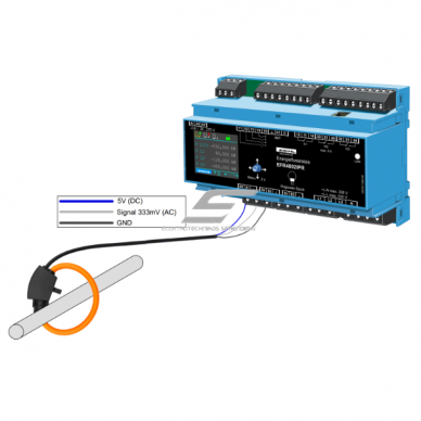 Paindlik voolu mõõtespiraal integraatoriga | “Rogowski” rõngas | 333 mV AC | Ø80 mm | 5 V DC | NRCM-80 1 Paindlik voolu mõõtespiraal integraatoriga | “Rogowski” rõngas | 333 mV AC | Ø80 mm | 5 V DC | NRCM-80 1