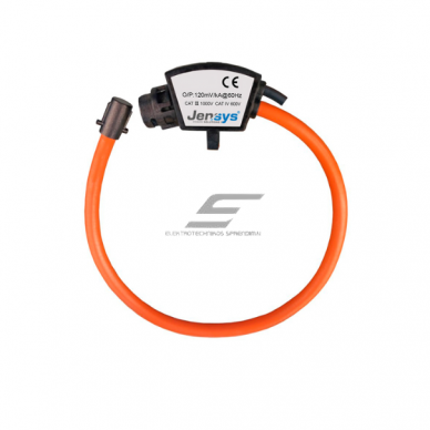 Flexible current measurement coil | Rogowski coil | 1000 A | 85 mV | Ø150 mm | with fastening straps | NRC-XL-150 Flexible current measurement coil | Rogowski coil | 1000 A | 85 mV | Ø150 mm | with fastening straps | NRC-XL-150