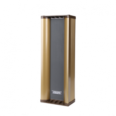 Zewnętrzna kolumna ścienna | Wodoodporna | 100V | 20W | Aluminiowa obudowa | 2×4" niskotonowe + 1×2.5" wysokotonowe głośniki Zewnętrzna kolumna ścienna | Wodoodporna | 100V | 20W | Aluminiowa obudowa | 2×4" niskotonowe + 1×2.5" wysokotonowe głośniki