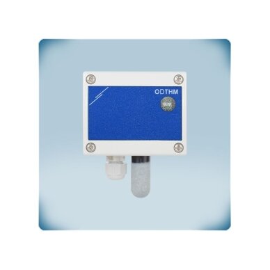Outdoor temperature and humidity sensor | -30…70°C | 0-100%rH | Modbus RTU | PoM 24VDC | RJ45 | IP65 | Sentera Controls | ODTHM 1
