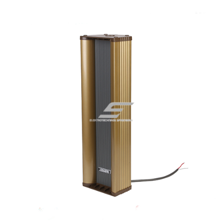 Zewnętrzna kolumna ścienna | Wodoodporna | 100V | 30W | Aluminiowa obudowa | 3×4" niskotonowe + 1×2.5" wysokotonowe głośniki
