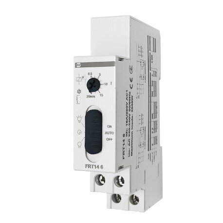Реле для освещения лестницы | 16A | 220-240V | 2000W | FRT14 6 Реле для освещения лестницы | 16A | 220-240V | 2000W | FRT14 6