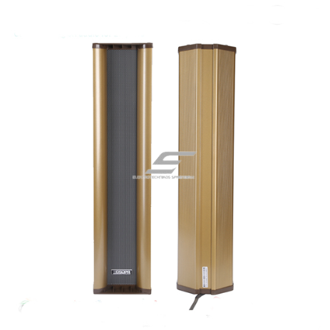 Zewnętrzna kolumna ścienna | Wodoodporna | 100V | 40W | Aluminiowa obudowa | 4×4" niskotonowe + 1×2.5" wysokotonowe głośniki 2 Zewnętrzna kolumna ścienna | Wodoodporna | 100V | 40W | Aluminiowa obudowa | 4×4" niskotonowe + 1×2.5" wysokotonowe głośniki 2