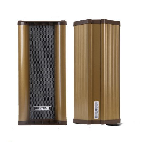 Zewnętrzna kolumna ścienna | Wodoodporna | 100V | 10W | Aluminiowa obudowa | 1×4" niskotonowe + 1×2.5" wysokotonowe głośniki 2 Zewnętrzna kolumna ścienna | Wodoodporna | 100V | 10W | Aluminiowa obudowa | 1×4" niskotonowe + 1×2.5" wysokotonowe głośniki 2