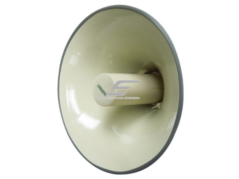 Lauke montuojamas garsiakalbis | kriaušė | lauko pranešimų sistema | 70V/100V | 50W | IPX6 | dviguba garsiakalbių sistema | balta 1 Lauke montuojamas garsiakalbis | kriaušė | lauko pranešimų sistema | 70V/100V | 50W | IPX6 | dviguba garsiakalbių sistema | balta 1