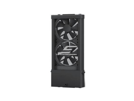 Lango ventiliatorius oro ištraukimui | stumdomam langui | 9W | 400-450mm | 230V | plastikas | juodas Lango ventiliatorius oro ištraukimui | stumdomam langui | 9W | 400-450mm | 230V | plastikas | juodas