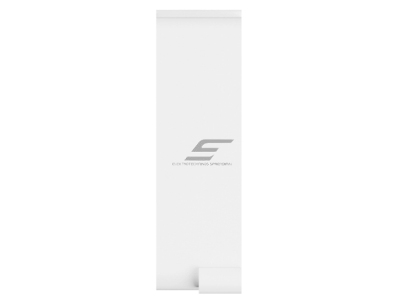 Laikiklis kvadratiniam ortakiui | vėdinimo sistemai | su fiksatoriumi | 90x220mm | baltas | plastikinis 1 Laikiklis kvadratiniam ortakiui | vėdinimo sistemai | su fiksatoriumi | 90x220mm | baltas | plastikinis 1