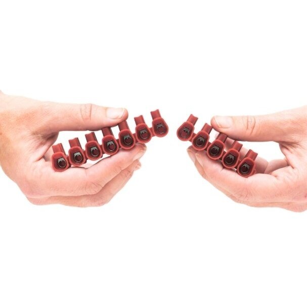 Electrical wire connector | 16–35mm² | 125A | red | Tekox 3 Electrical wire connector | 16–35mm² | 125A | red | Tekox 3