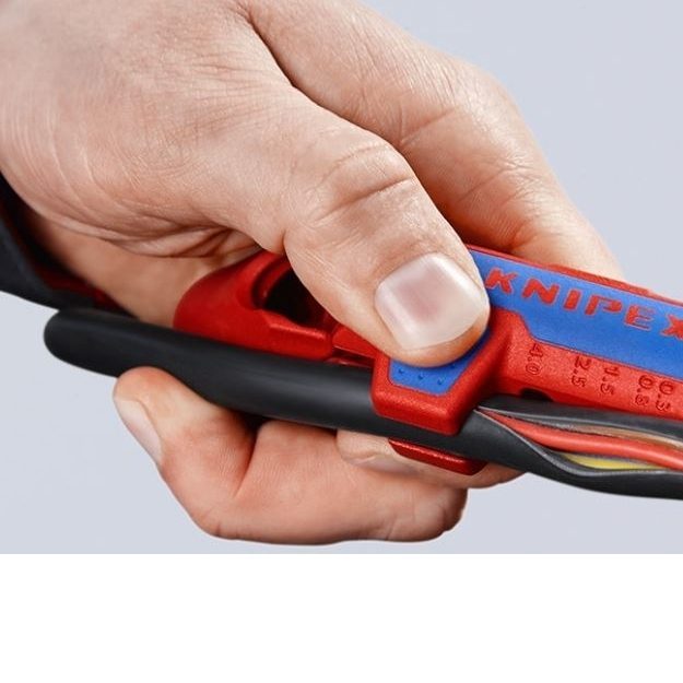 Juhtmete soonte isolatsiooni eemaldaja 0,2–4,0 mm² | ErgoStrip KNIPEX