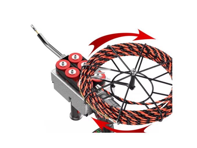 Belaidis elektrinis kabelių pratraukimo įrenginys | pravėrimo sistema | 21V | 850W | 40 m/min | 20000mAh | Brushless variklis 1