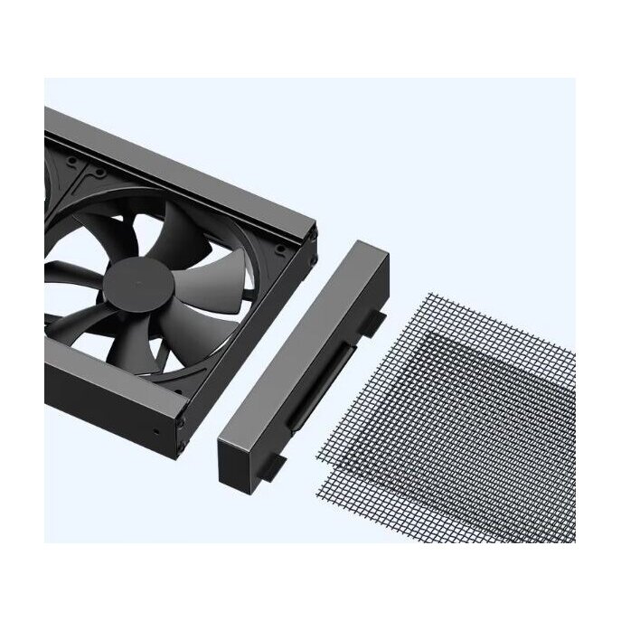 Loga nosūces ventilators | bīdāmiem logiem | 49W | 1700-1750mm | 230V | plastmasa | melns 2 Loga nosūces ventilators | bīdāmiem logiem | 49W | 1700-1750mm | 230V | plastmasa | melns 2