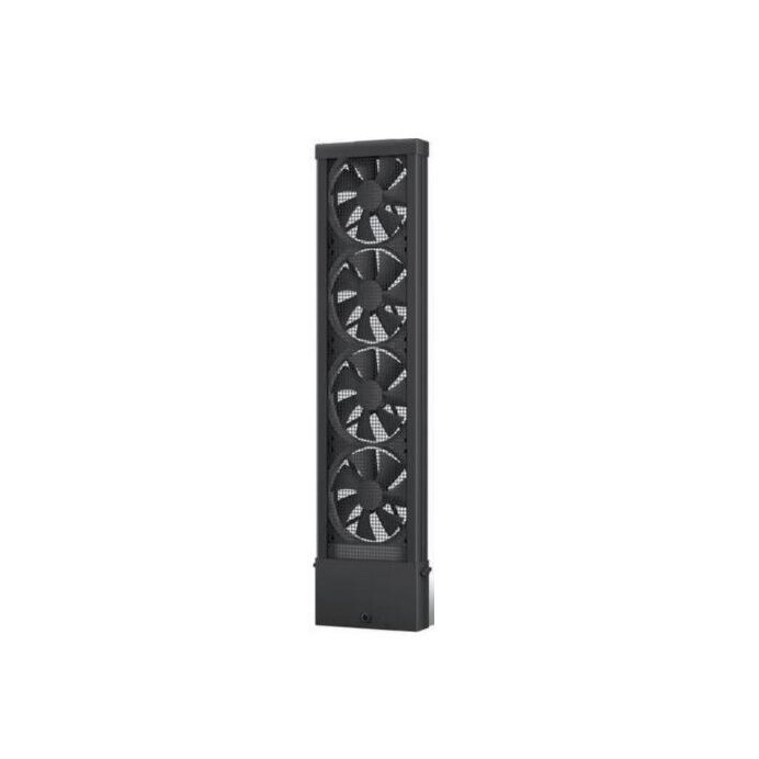 Loga nosūces ventilators | bīdāmiem logiem | 18W | 650-700mm | 230V | plastmasa | melns